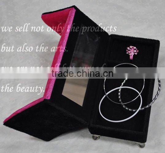high backrest sofa jewelry in box ring box earring box sf-135 with mirror