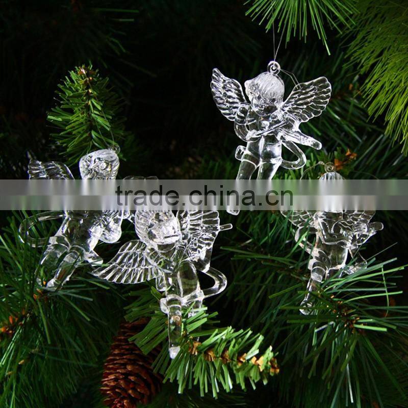 2016 christmas hang decoration gifts acrylic angel