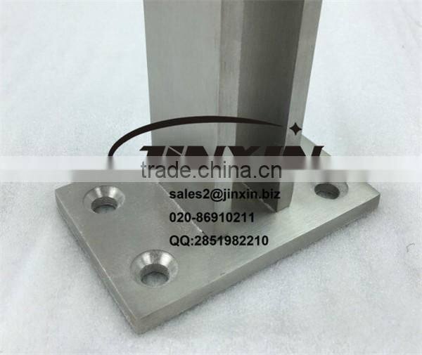 JINXIN custom 316 stainless steel spigots glass railing / glass fencing australia clamp