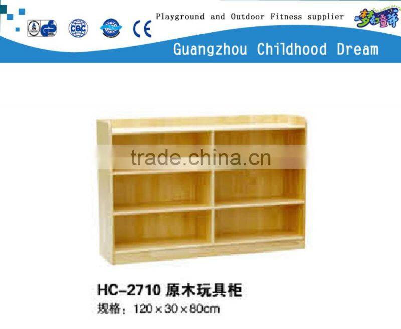 (HC-2710) High quality wholesale wooden toy cabinet design for kids