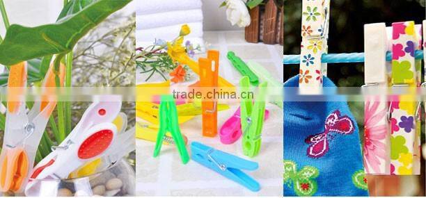 home & garden daily use product TPR soft grip clothes drying colored plastic peg