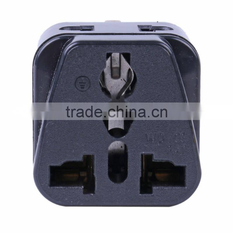 UK 3 flat pins 13A 250V AC Universal Accessory 2 sockets electrical power plug WDI-7