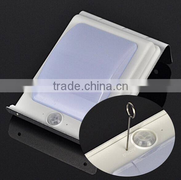 16 LED solar lamp with PIR sensor motion