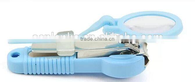 nail clipper sets/nail clipper with magnifying glass as seen on tv