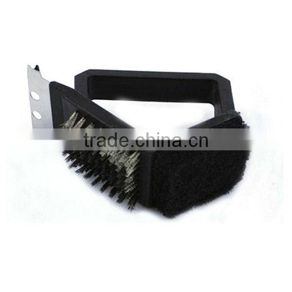 BR3303 Set of 3 steel bbq cleaning brush