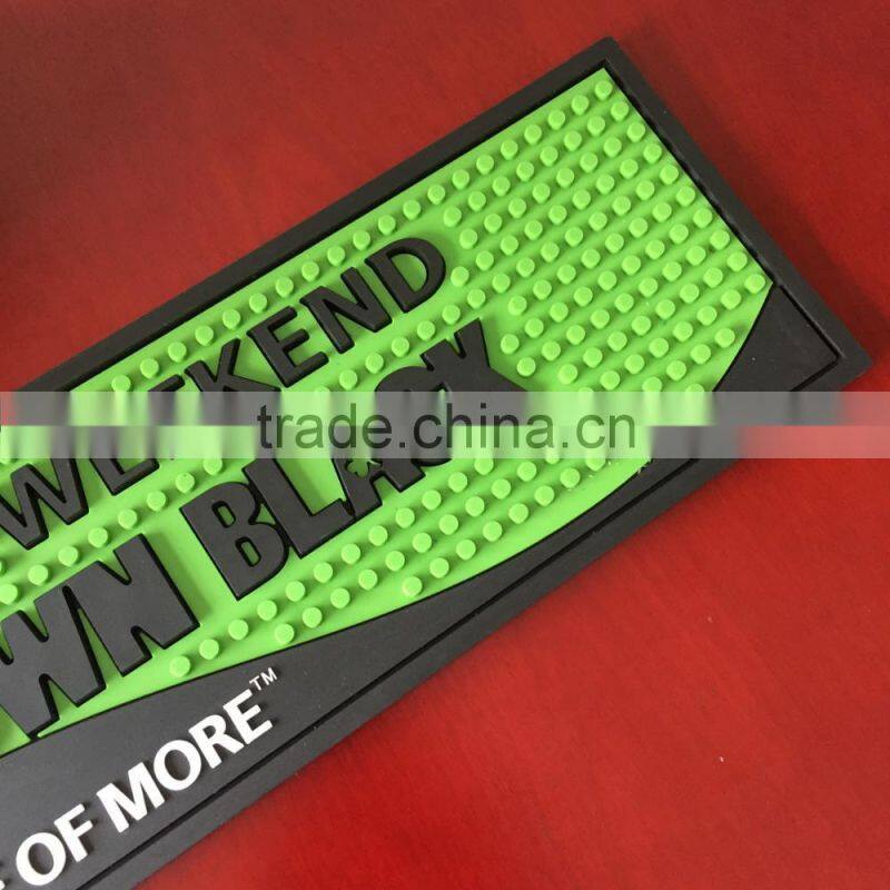 eco-friendly PVC bar mat customized rubber bar mat
