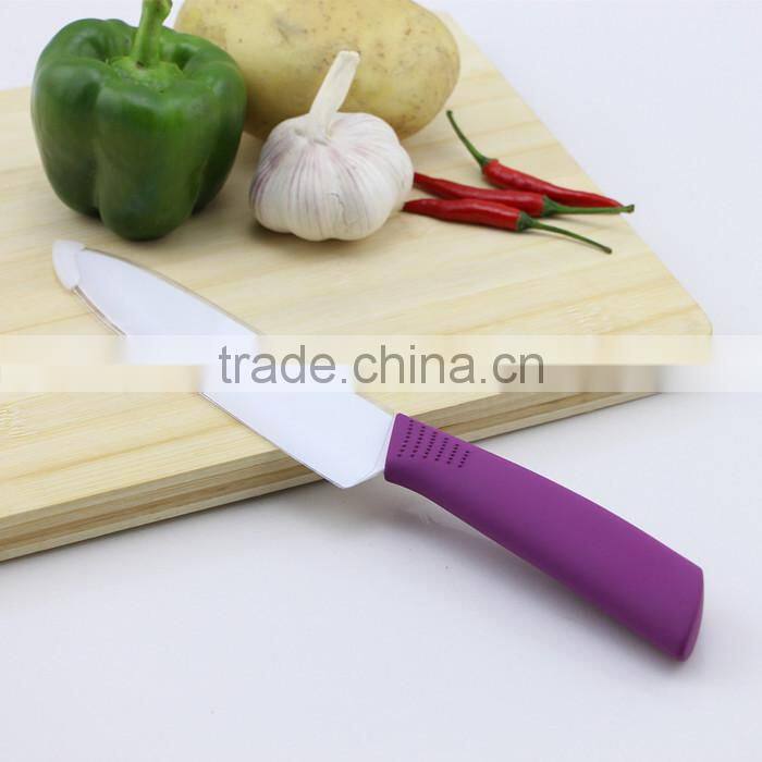 Purple Handle Bread Knife High Quality with 6 Inch blade
