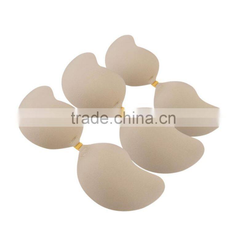 Self-Adhesive Push Up Silicone Filled Bust Front Closure Strapless Invisible Bra Sexy Open Nipple Bras Wholesale Bras