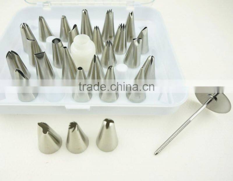 42158 Stainless Steel Cake Decorating Tips/Mouth for Pastry bag/Fondant Tools