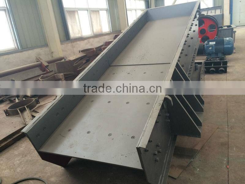 2015 High Performance Vibrating Grizzly Stone Feeder for Primary Stone Crasher