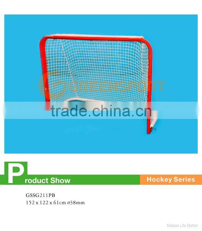 GSSG211PB Metal foldable hockey goal set