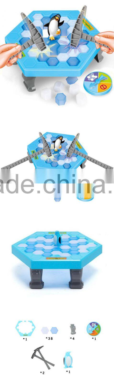 Hot selling educational toys penguin break ice game penguin trap games
