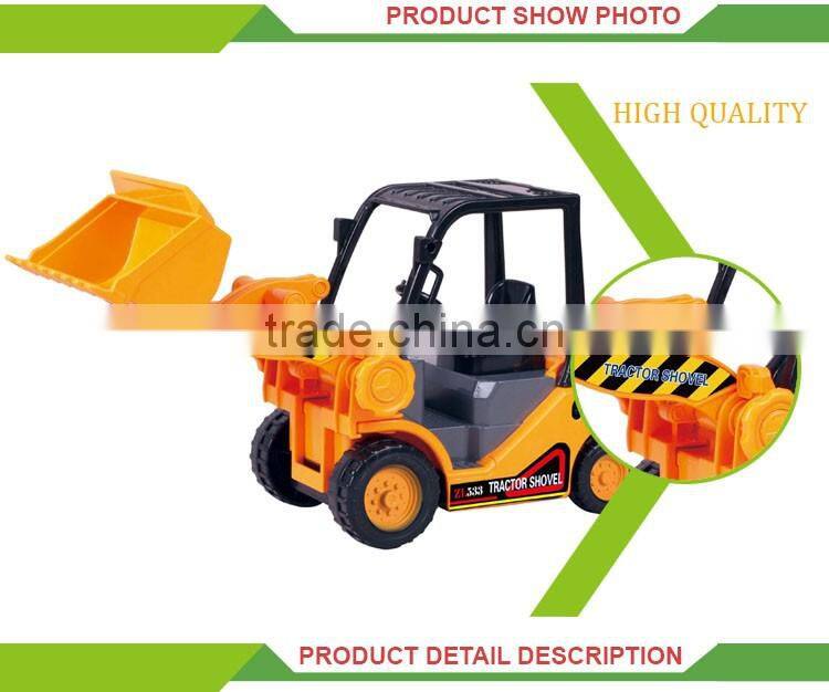 New product inertia friction toys diecast forklift truck model