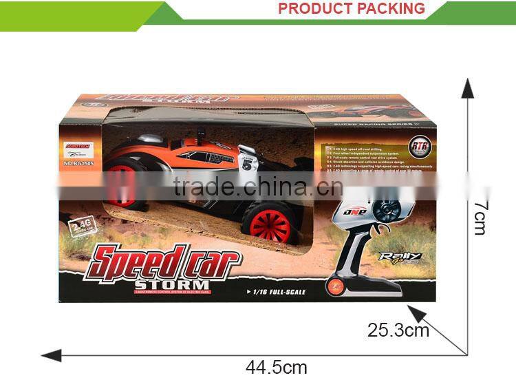 2.4GHz 1:16 model remote control playing car racing games