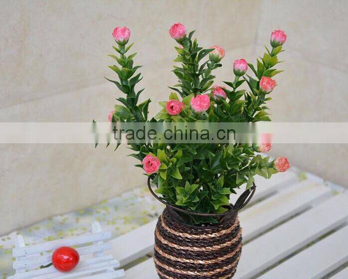 decorative artificial flower bouquet wholesale