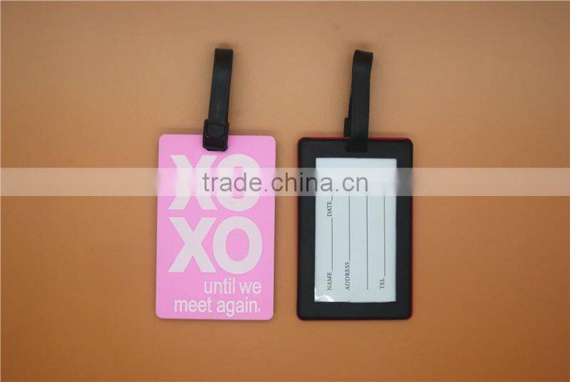 Creative Silicone Travel Luggage Baggage Tag Name Address Suitcase Bag Label