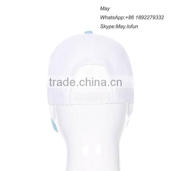 cotton custom no logo baseball cap embroidered