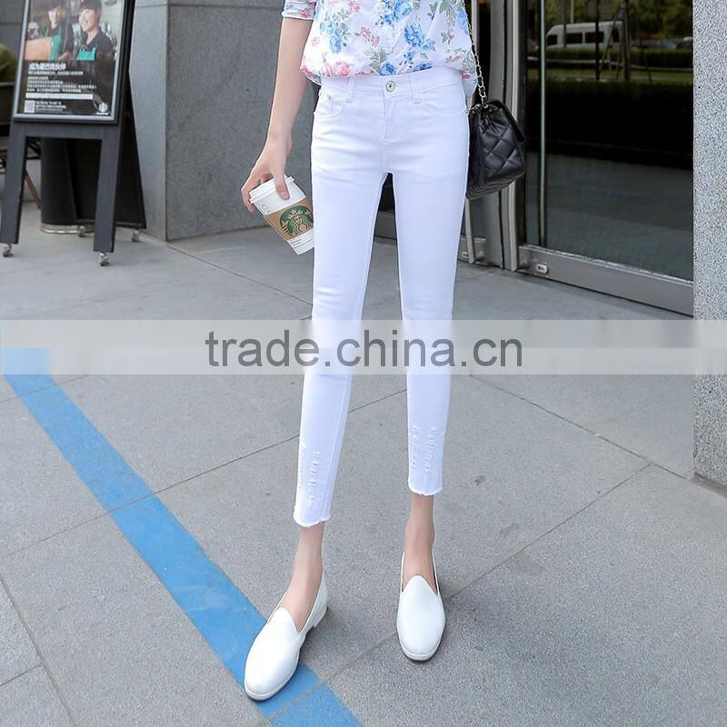 Wholesale Women Sexy Jenas Pencil Pants/Casual Jean pants/Skinny Pants With Cotton Summer Trousers Fit Lady jeans