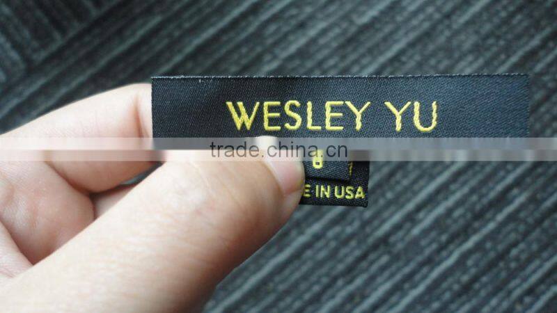 China factory custom high quality garment woven label