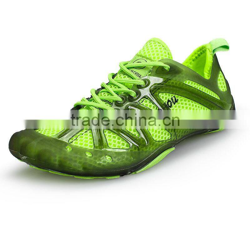 fashion stylish female outdoor shoe women casual, men outdoor water shoes for male, good quality hollow outdoor shoe from china