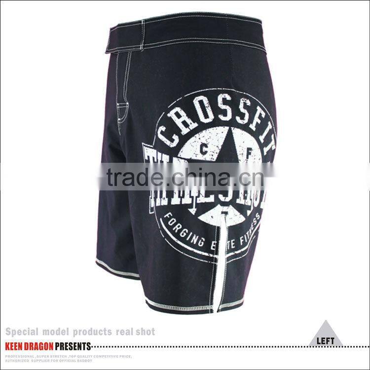 Men's four way stretch short mma kickboxing