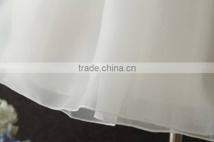 New White girls Lovely wear cheap wholesale children frocks design girls flower party dresses Fluffy baby first Communion dress