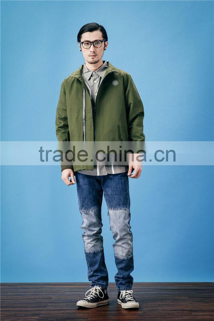 China Factory Wholesale High Quality 60% Cotton 40%Polyester Fashion Windproof Outdoor Winter Mens Army Jacket