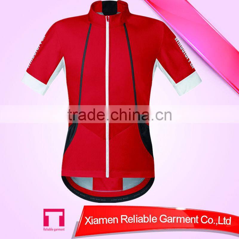 Wholesale custom cheap lastest design cotton cycling jersey