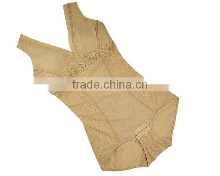 fashion lace collar seamless perfect women body shaper