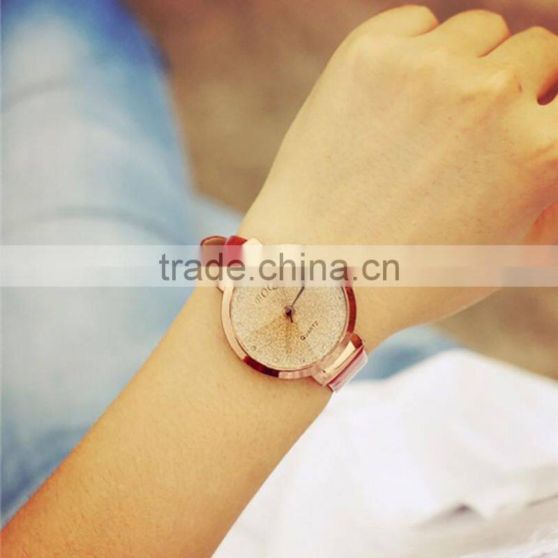 Alloy case wrist watch fashion women watch promotional quartz lady wrist watches