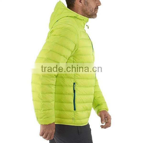 Ultra light men down jacket for winter