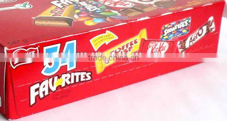 tear open for candy packaging box