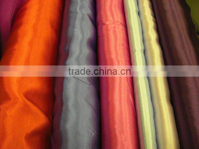100%polyester sateen fabric75dx75d/233x106