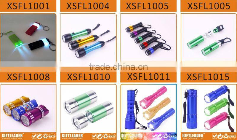 Aluminum Waterproof AA Battery Police LED Torch Flashlight