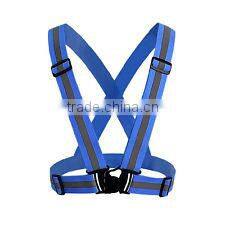 polyester reflective belt / waterproof elastic running belt / custom firefighter belt buckle