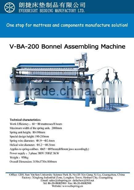 1.8mm wire diameter coil spring making Machine V-BC-80