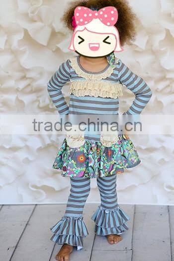 Wholesale newborn girl cotton petti romper valentine gift boutique outfits infant damask ruffle romper