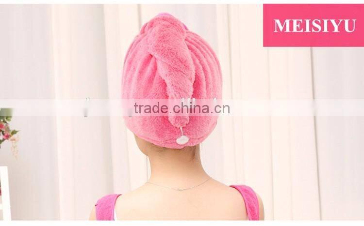 Towel hair wraps microfiber turbie twist drying cap towel