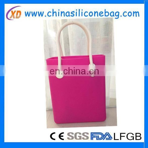 New design silicone bag for ladies/silicone handbag for ladies waterproof silicone bag