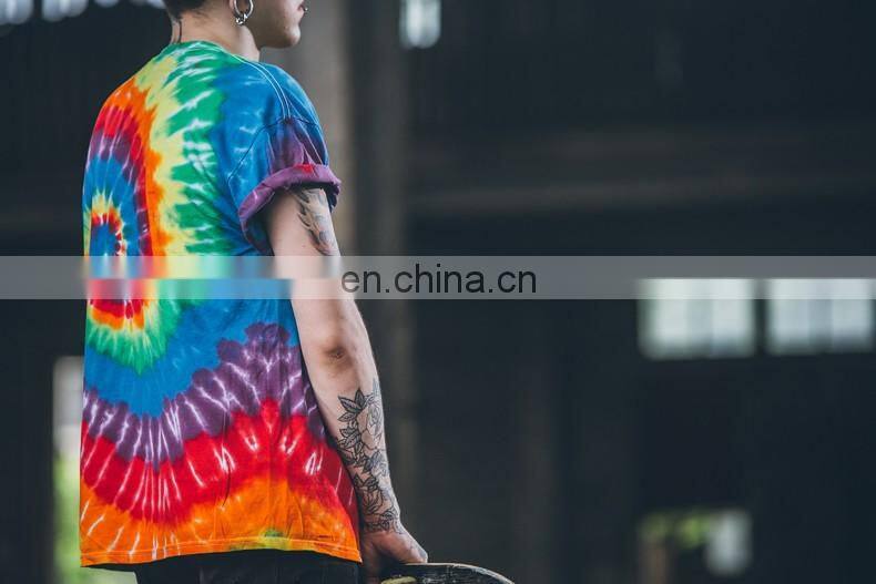 Custom High Quality Tie Dyed tshirt Cheap Wholesale