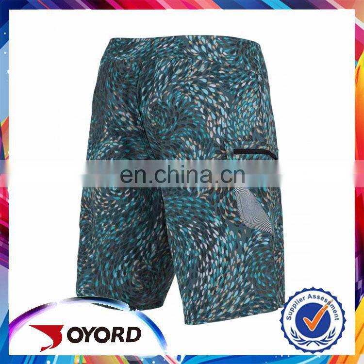 Spandex unisex bardian waterproof swim trunk