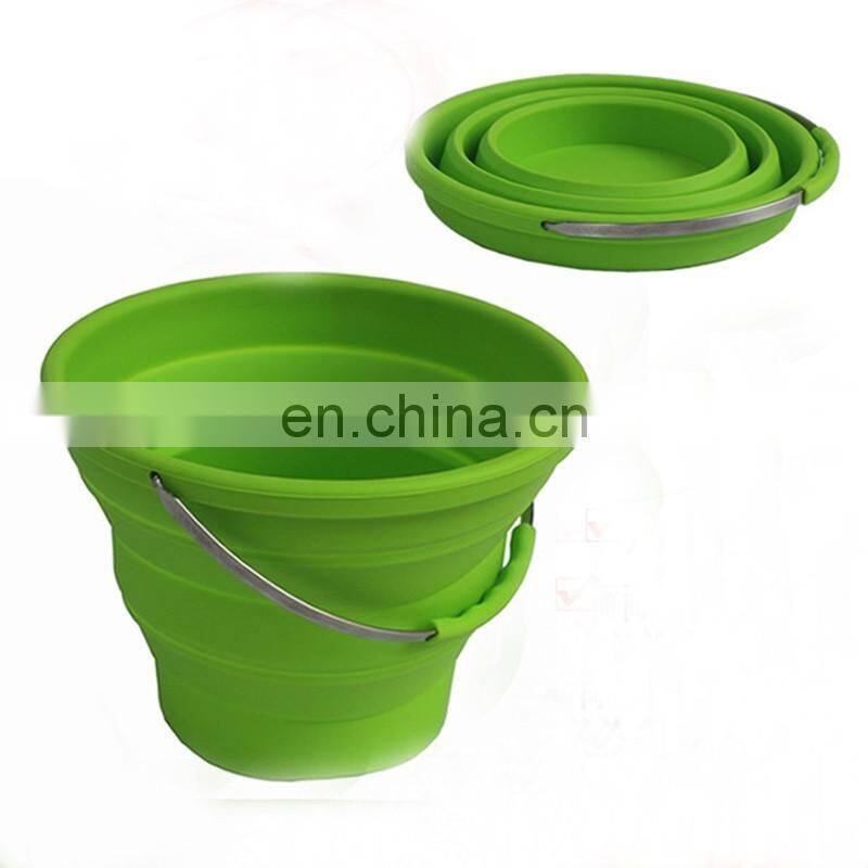 Collapsible beach ice bucket/water fishing bucket/beer bucket