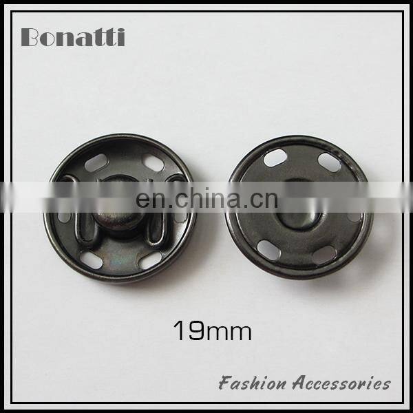 metal sewing on snap button for jacket