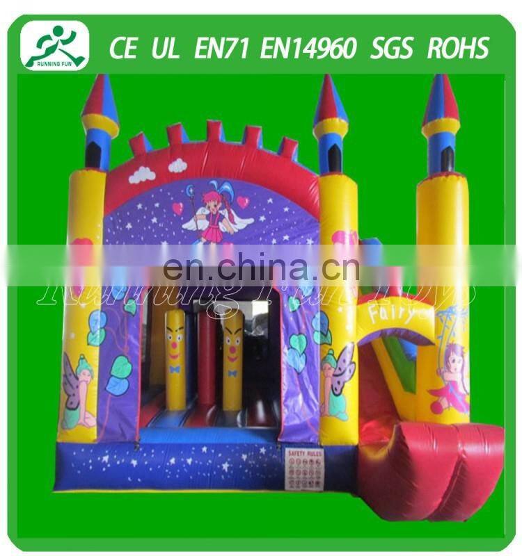 2015 high quality cars inflatable combo, inflatable castle slide for sale, inflatable bouncy house