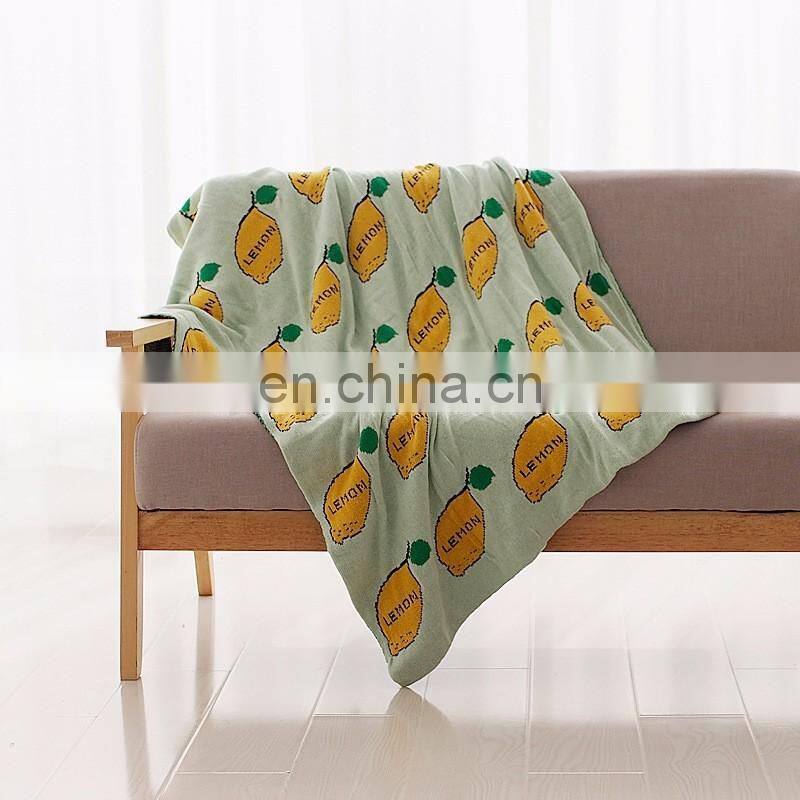 Elinfant Cotton Baby Blanket Soft Knitted Blanket for Kids Breathable Infant Crib Cover