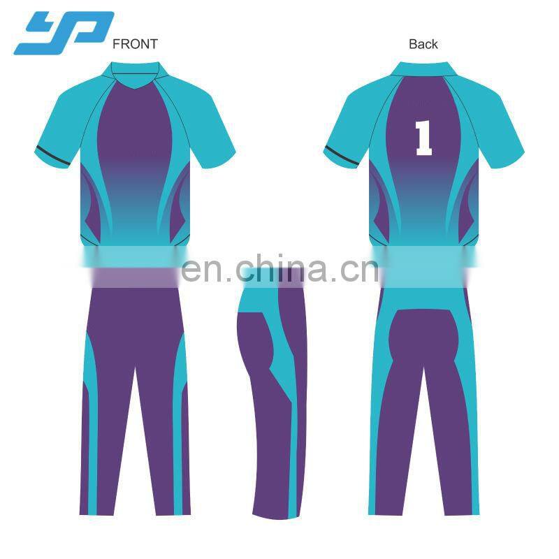 New product custom design sublimation printing cricket jersey men sport t-shirts cricket