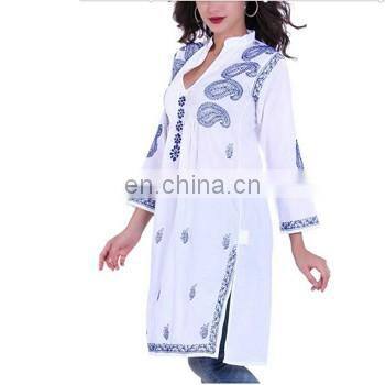 Long Skirt And Blouse Designs Ornate Print Wide Waistband Maxi Skirt