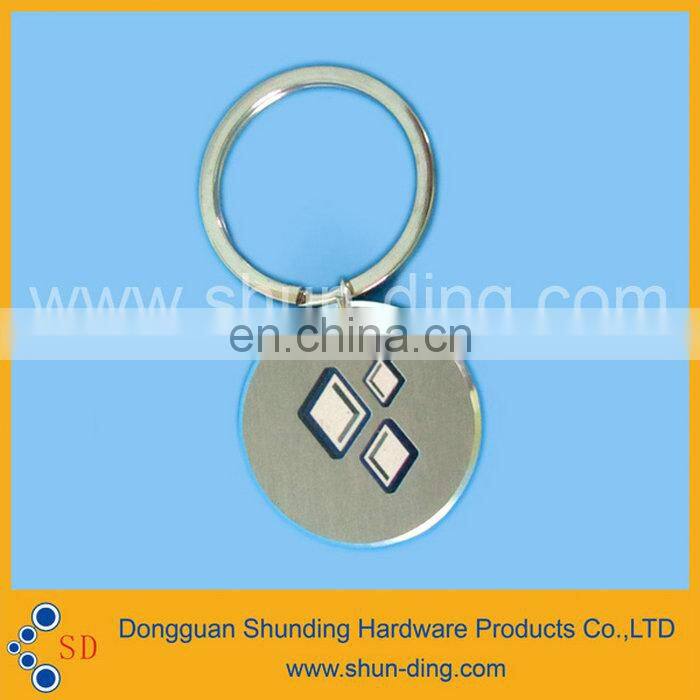 custom metal barcode key tags