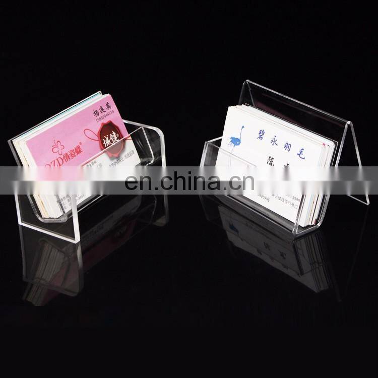 Factory Custom Top-grade Wholesale Desktop Acrylic Business Cards Display Sign holder