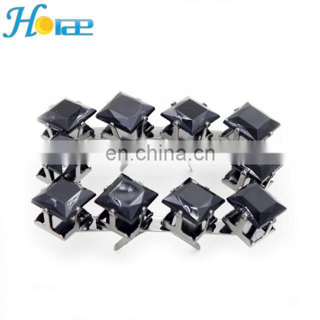 high quality cheap rhinestone shoe accessory shoe buckle decoration for footwear and bag